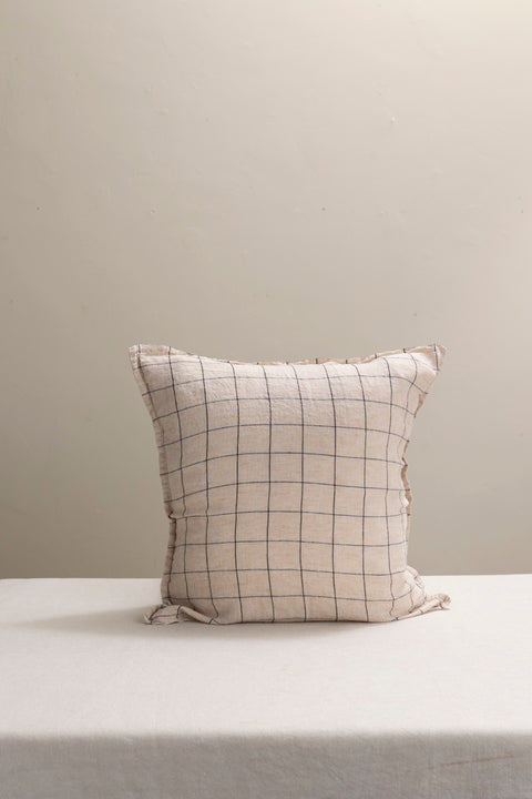 Putetrekk - 50x50cm XL Checks Sand