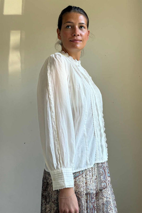 Bluse - Gedi Blanc