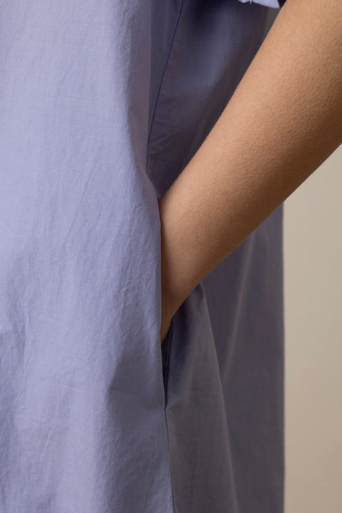 Kjole - Cille Dress Cotton Lupine