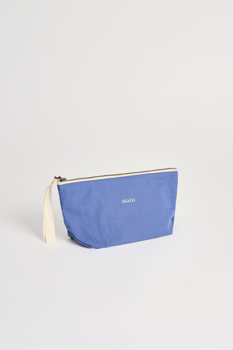 Toalettmappe - Pouch Heavy Poplin Mini French Blue