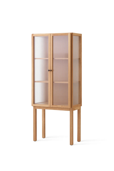 Vitrineskap - Curiosity Cabinet Tall Oak