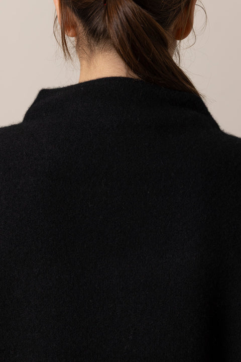 Genser - Boiled Funnel NK Pullover Black