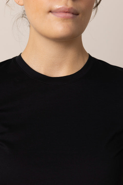 T-Skjorte - Essential Crew Black