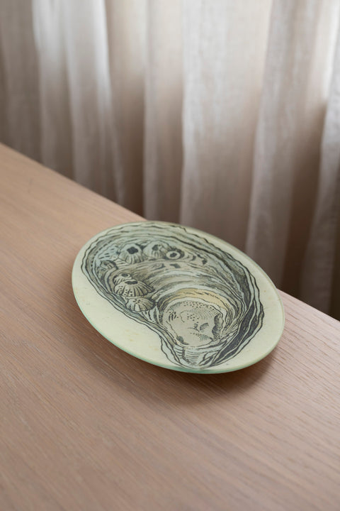 Glassfat - Decoupage Oyster