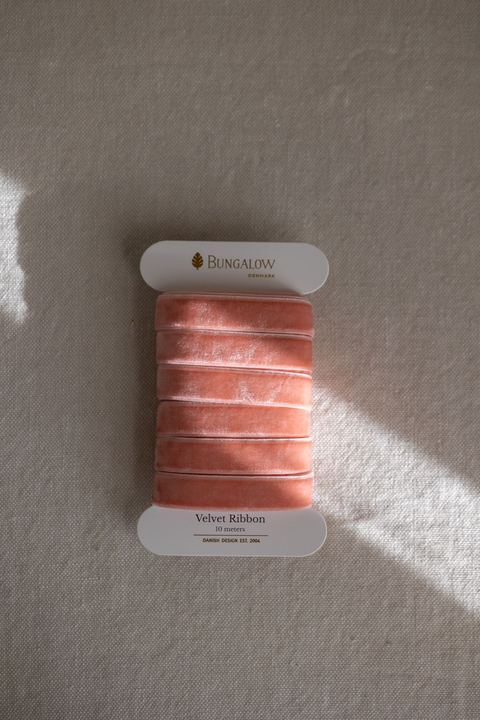 Gavebånd - Velvet Pale Pink