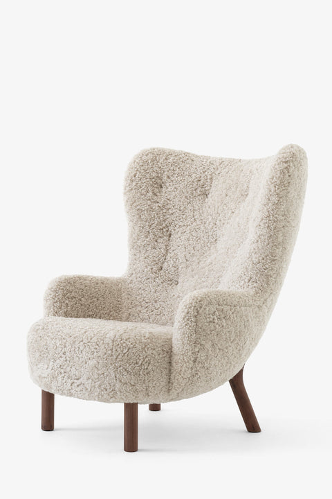 Lenestol & Puff - Petra Lounge Chair VB3/ATD1 Moonlight/Valnøtt