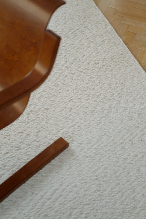 Gulvteppe - Blonde Maze White