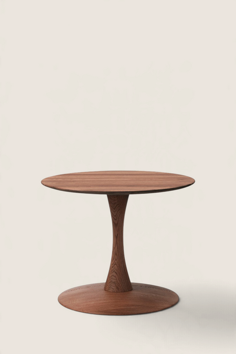 Sofabord - Trisse 5104 Dia68cm Røkt Eik