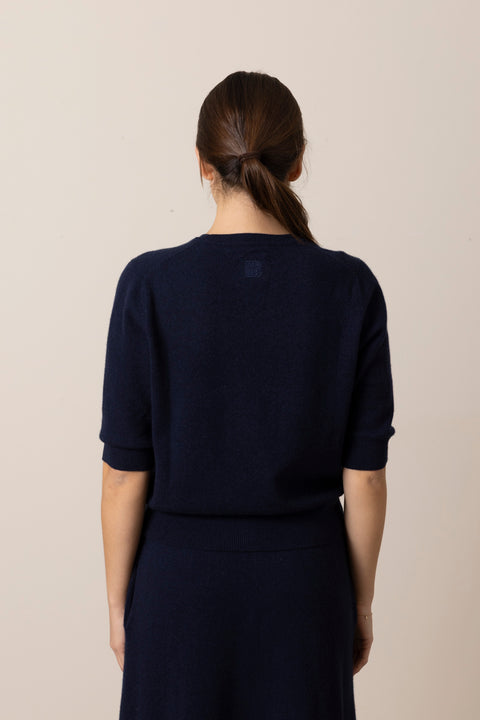 Genser - Short Sleeve Crewneck Night