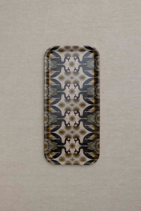 Brett - Crested Crane Narrow Birch Wood