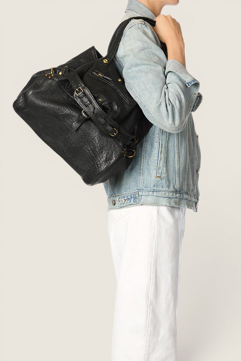 Veske - Billy M Lambskin Noir