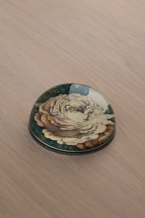 Papirvekt - Decoupage Sepia Rose
