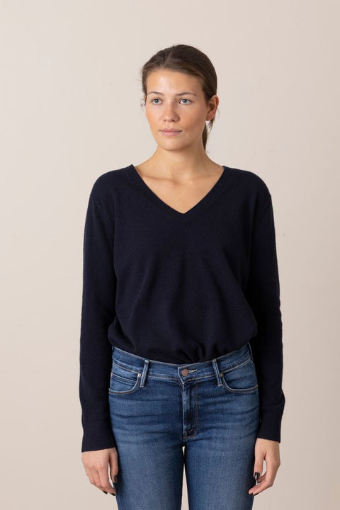Genser - Weekend V-Neck Coastal Blue