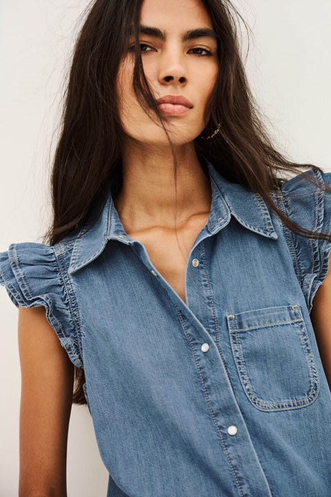 Skjorte - Shirt Yoyo Blue Jeans