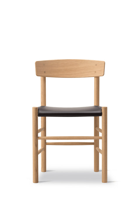 Spisestuestol - J39 Modell 3339 Lys Oljet Eik Omni 307 Dark Brown