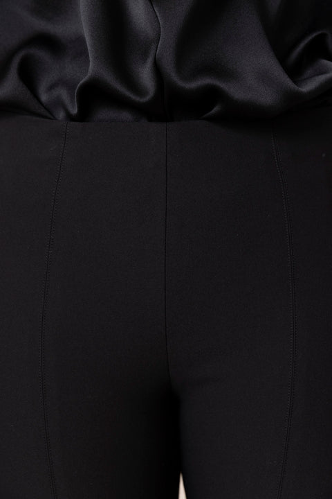 Bukse - Stitch Front Seam Legging Black