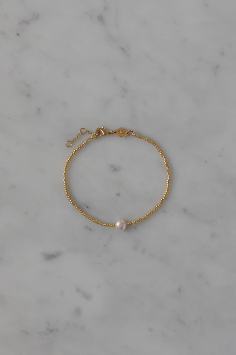Armbånd | Pearly Gold