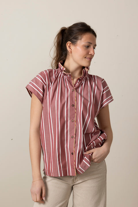 Topp - Ada Berry Stripe