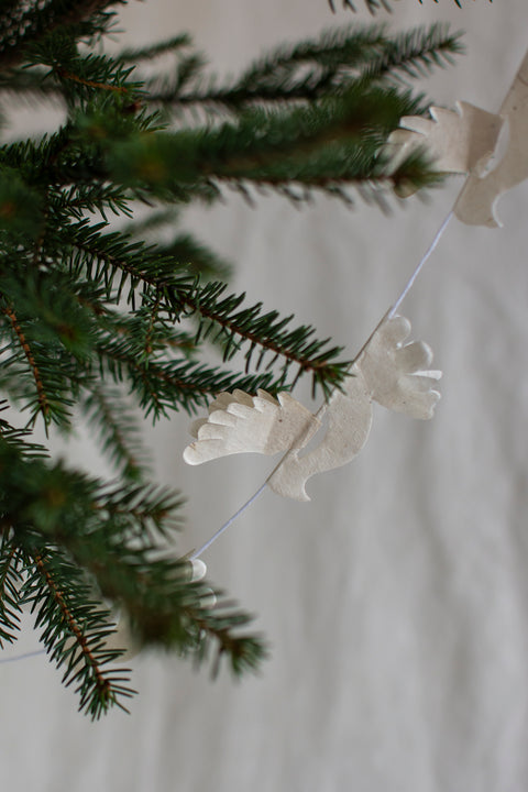 Girlander - Due Hvit