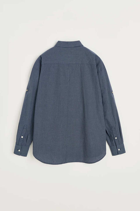 Skjorte - Shirt Navy Check