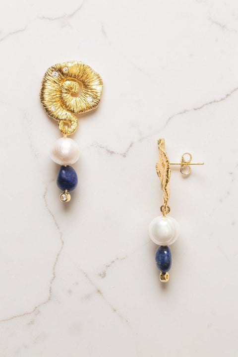 Øredobber - Jetset Gems Earrings Gold