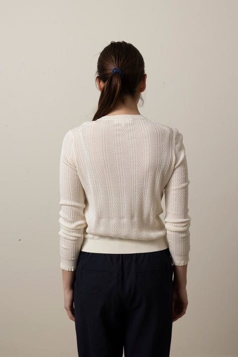 Cardigan - Viviana Ecru
