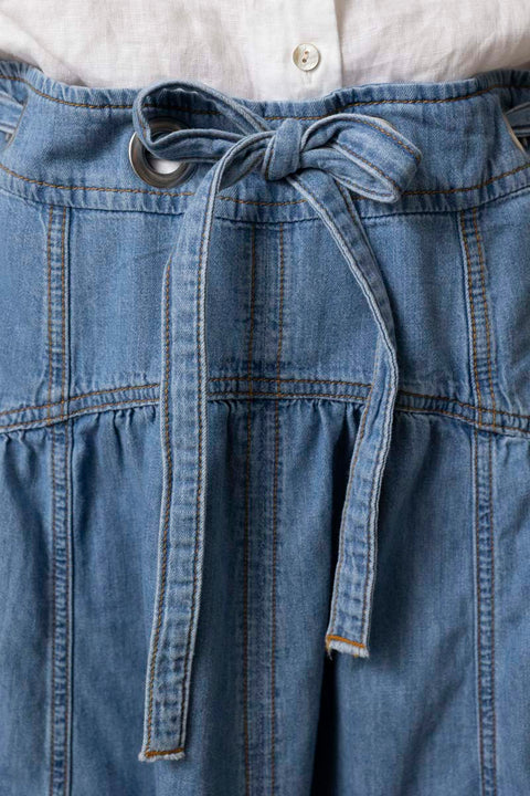 Skjørt - Lonia Light Used Blue