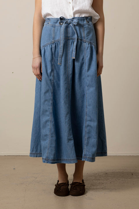 Skjørt - Lonia Light Used Blue