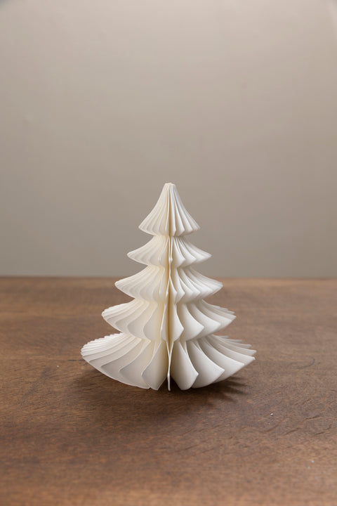 Julepynt - Honeycomb Tree Pine Cream