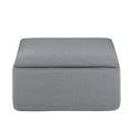 Utepuff - Grova Pouf Unit Zinc
