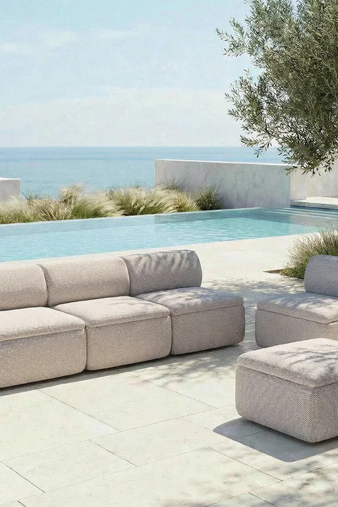 Utesofa - Grova Modul 1-seter Beige