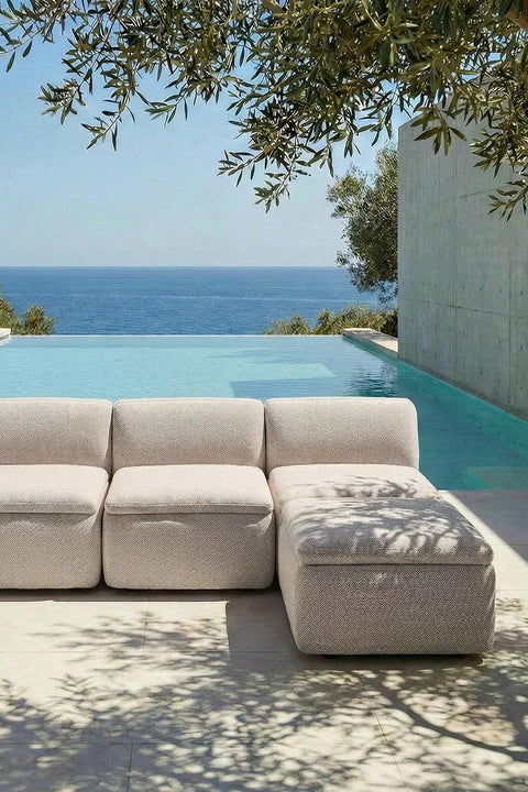 Utesofa - Grova Modul 1-seter Beige