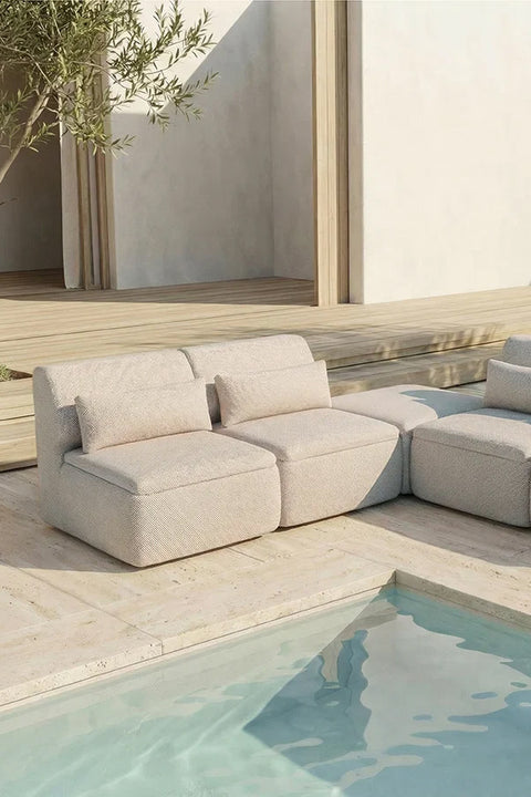 Utesofa - Grova Modul 1-seter Beige