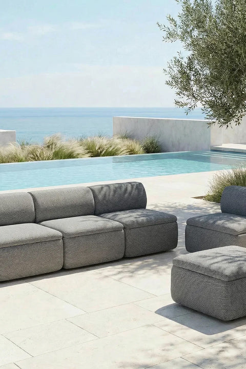 Utesofa - Grova Modul 1-seter Zinc