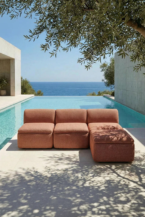 Utesofa - Grova Modul 1-seter Amber Brown