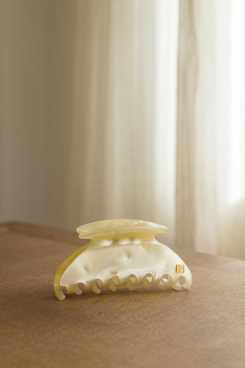 Hårklype - 9cm Yellow