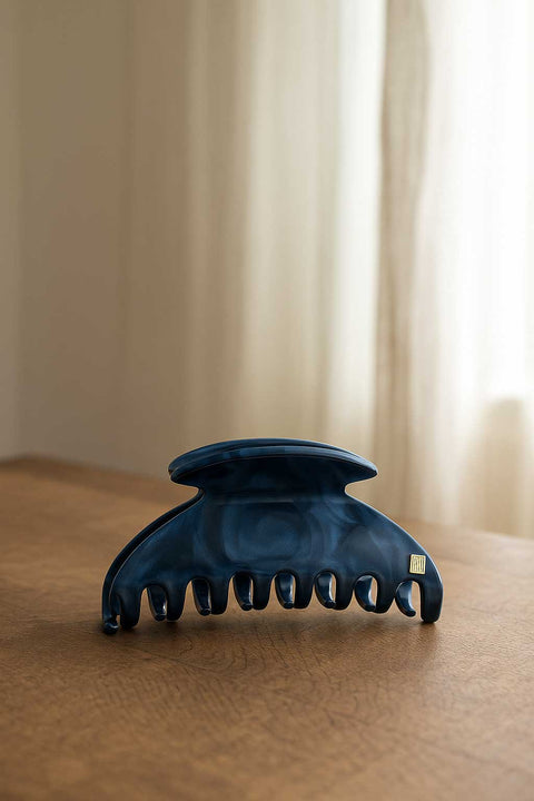 Hårklype - 9cm Navy