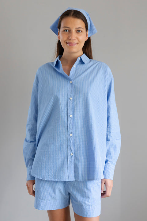 Skjorte - Shirt Mix Blue