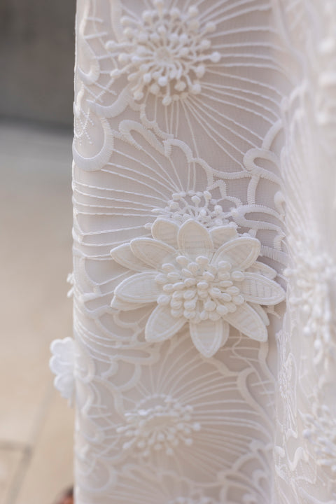 Skjørt - Sheer Meadow Skirt Pure White