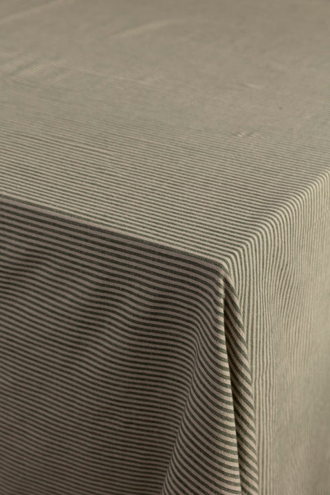 Duk - 145x300cm Striper Grønn/Beige