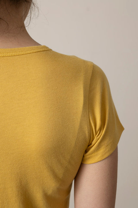 T-skjorte - Short Sleeve Baby Tee Saffron