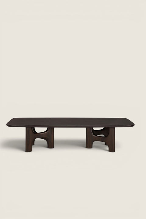 Kaffebord - Flow Coffee Table Mahogany Rose Brown