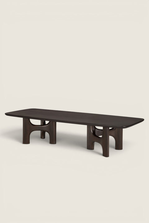 Kaffebord - Flow Coffee Table Mahogany Rose Brown