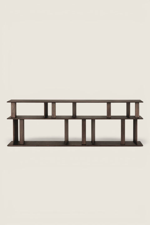 Konsollbord - Block Sofa Console Mahogany Espresso Matte