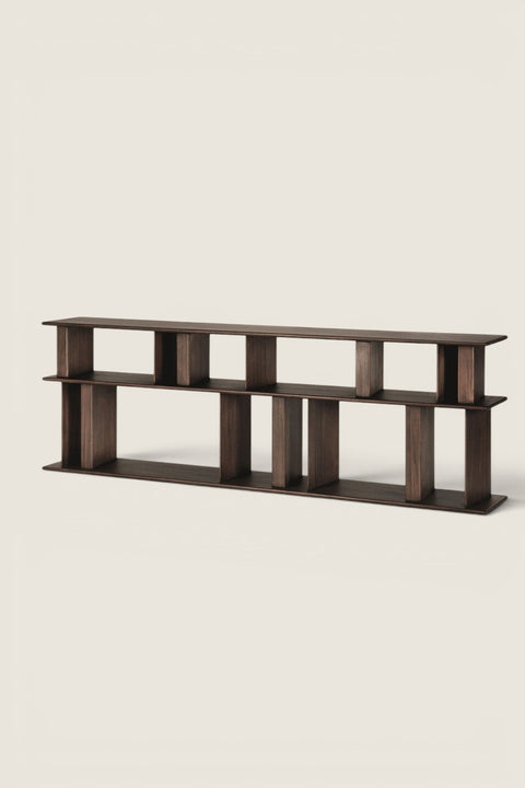 Konsollbord - Block Sofa Console Mahogany Espresso Matte