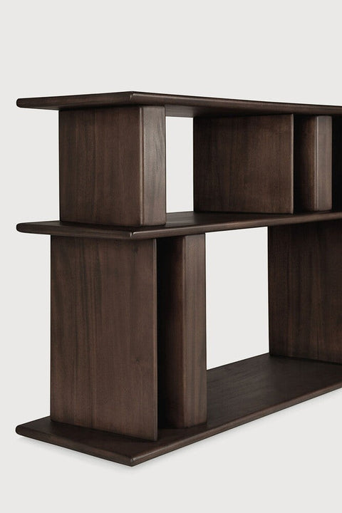 Konsollbord - Block Sofa Console Mahogany Espresso Matte