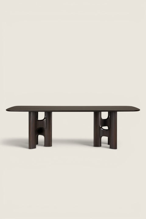 Spisebord - Flow Dining Table 250cm Mahogany Rose Brown