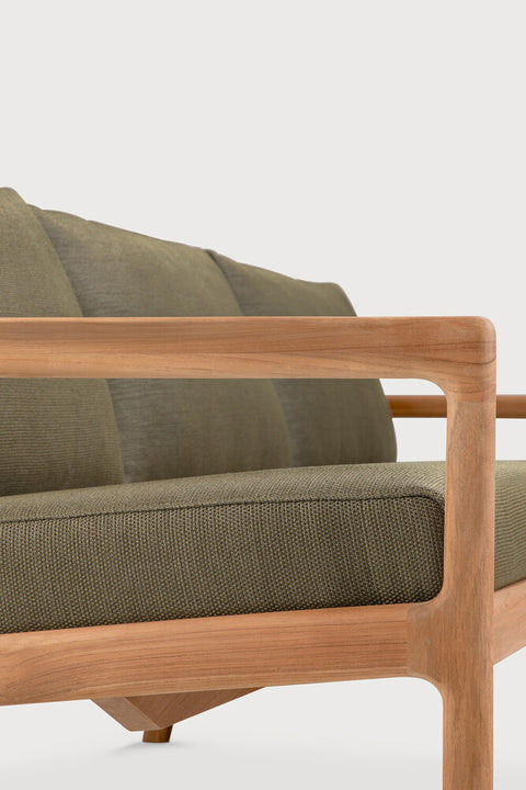 Utesofa - Jack Outdoor 3-seter Teak/Green