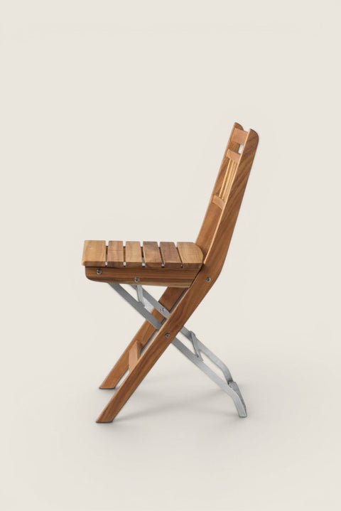 Spisestol - M23 Lilleø Teak/Rustfritt Stål