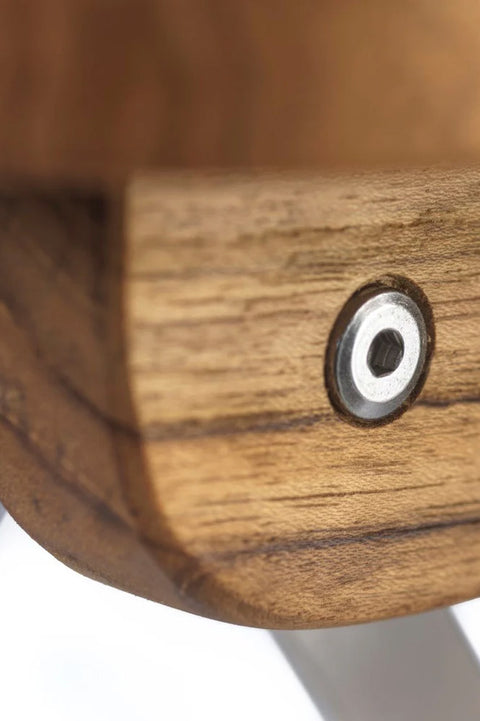 Utebord - M26 Lilleø Teak/Rustfritt Stål